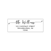 パーソナライズされた差出人住所自己スタンプ セルフインキングスタンプ (デザイン)