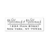 パーソナライズされた差出人住所 セルフインキングスタンプ (デザイン)