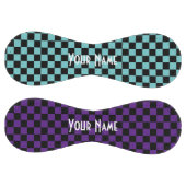 パーソナライズされた市松模様にソフトボール ソフトボール (パネル)