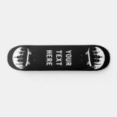 -パーソナライズされた市超高層ビル スケートボード (横)