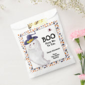 パーソナライズされた幽霊ハッピーハローウィン フェイバーバッグ (封をした状態)