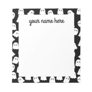 パーソナライズされた幽霊メモ帳 ノートパッド