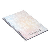 パーソナライズされた幾何学的な ノートブック (右側)