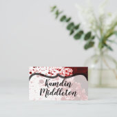 パーソナライズされた座席表ブラッド(ばちゃばちゃ)跳ねるヴァンパイアゴ プレイスカード (スタンド正面)