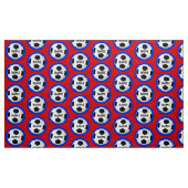 パーソナライズされた庭のサッカーの布名 ファブリック (ヤード)
