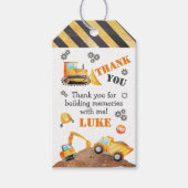 パーソナライズされた建築ギフトラベル ギフトタグ (正面)