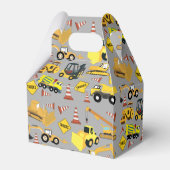 パーソナライズされた建築トラックのパターン フェイバーボックス (裏面サイド)