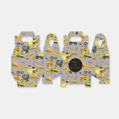 パーソナライズされた建築トラックのパターン フェイバーボックス (折り畳みなし)