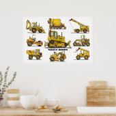 パーソナライズされた建築機器ポスター ポスター (キッチン)