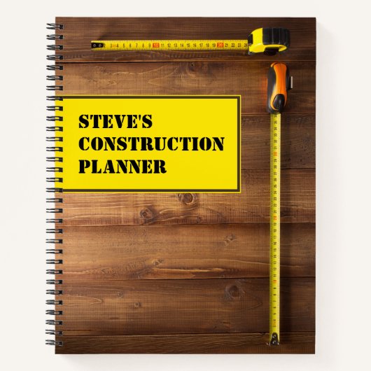 パーソナライズされた建築 ノートブック (正面)