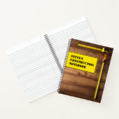 パーソナライズされた建築 ノートブック (内部)