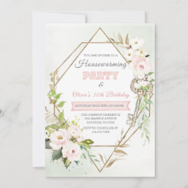 パーソナライズされた引っ越し祝いパーティー及び誕生日 招待状