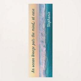 パーソナライズされた引用文海波  ヨガマット