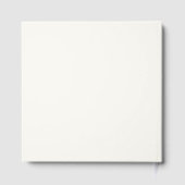 パーソナライズされた引用文結婚の願い ゲストブック (裏面)