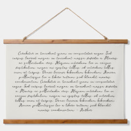 パーソナライズされた引用文結婚の願い 吊り下げ型タペストリー