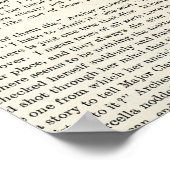 パーソナライズされた引用文,文学のポスター,カスタム ポスター (角)