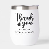 パーソナライズされた引退者に感謝 (左面)