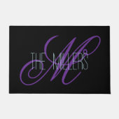 パーソナライズされた形パーソナライズされた ドアマット (正面)