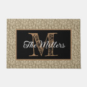 パーソナライズされた形 ドアマット (正面)