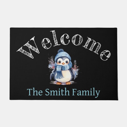 パーソナライズされた形 ドアマット (正面)