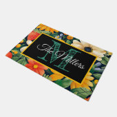 パーソナライズされた形 ドアマット (アングル)