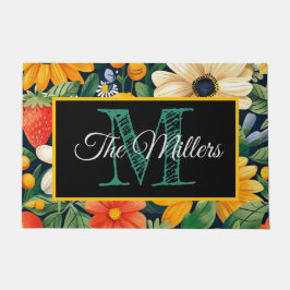 パーソナライズされた形 ドアマット