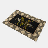 パーソナライズされた形 ドアマット (アングル)