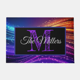 パーソナライズされた形 ドアマット