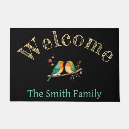 パーソナライズされた形 ドアマット