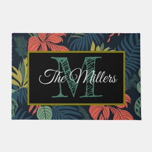 パーソナライズされた形 ドアマット (正面)