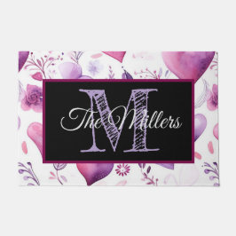 パーソナライズされた形 ドアマット