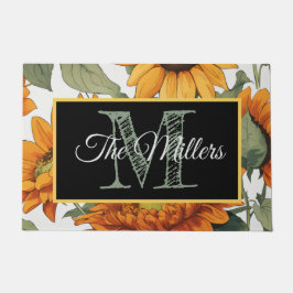 パーソナライズされた形 ドアマット