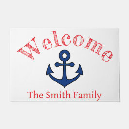 パーソナライズされた形 ドアマット