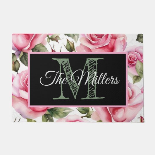 パーソナライズされた形 ドアマット (正面)