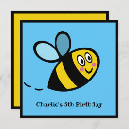 パーソナライズされた忙し(昆虫)マルハナバチ招待状