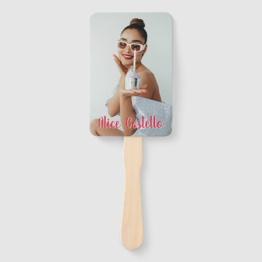 パーソナライズされた応援よ！ファン顔 ハンドファン (正面)