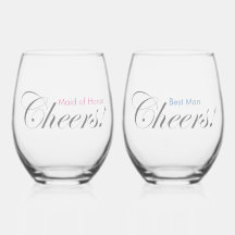 パーソナライズされた応援!花婿介添人とメイド・オブ・オーナー（花嫁付き添い人）