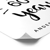 パーソナライズされた応援~60年 ポスター (角)