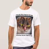 パーソナライズされた怒Tシャツ Tシャツ (正面)