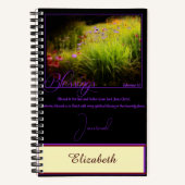 パーソナライズされた恵み帳 ノートブック (正面)