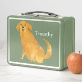 パーソナライズされた愛犬家弁当箱 メタルランチボックス (インサイチュ)