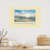 パーソナライズされた感動的引用文 ポスター (キッチン)