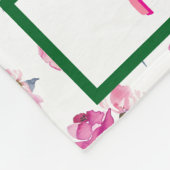 パーソナライズされた感動的聖句 フリースブランケット (角)