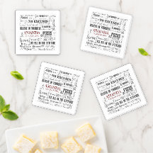 パーソナライズされた感動的Word Artの卒業