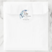 パーソナライズされた感謝していビジネス ラウンドシール (バッグ)