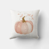 パーソナライズされた感謝祭 – 秋カボチャ感謝祭 クッション (裏面)