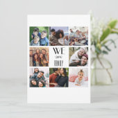 「パーソナライズされた我々は家族だ」写真テンプレート シーズンカード (スタンド正面)