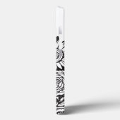 パーソナライズされた手紙Sエレガント入れ花 Case-Mate iPhoneケース (裏面 / 左)