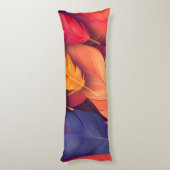 パーソナライズされた抱き枕20"x54" – コージーとスタイリッシュ ボディピロー (裏面 (縦))