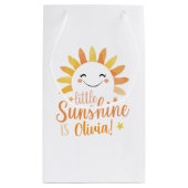 パーソナライズされた抱き枕 – 贈り物をラブリング スモールペーパーバッグ (裏面)